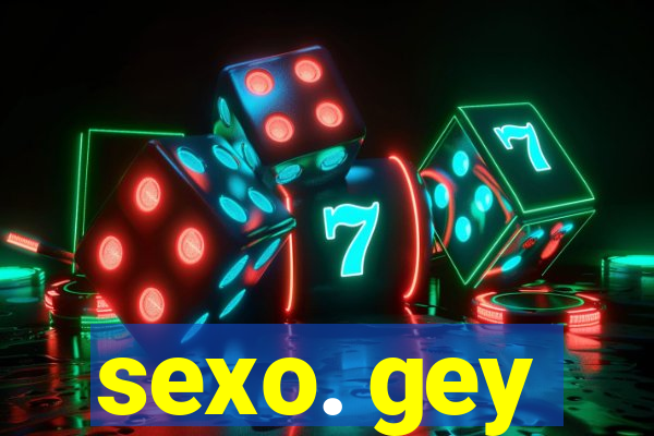 sexo. gey